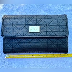 Jessica Simpson Black clutch/crossbody purse